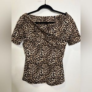 Animal prints blouse